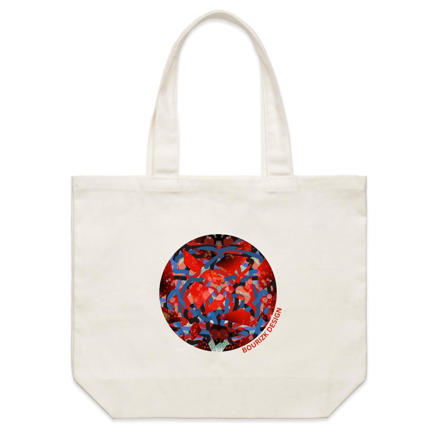 Crystal Heartbeat Tote Bag