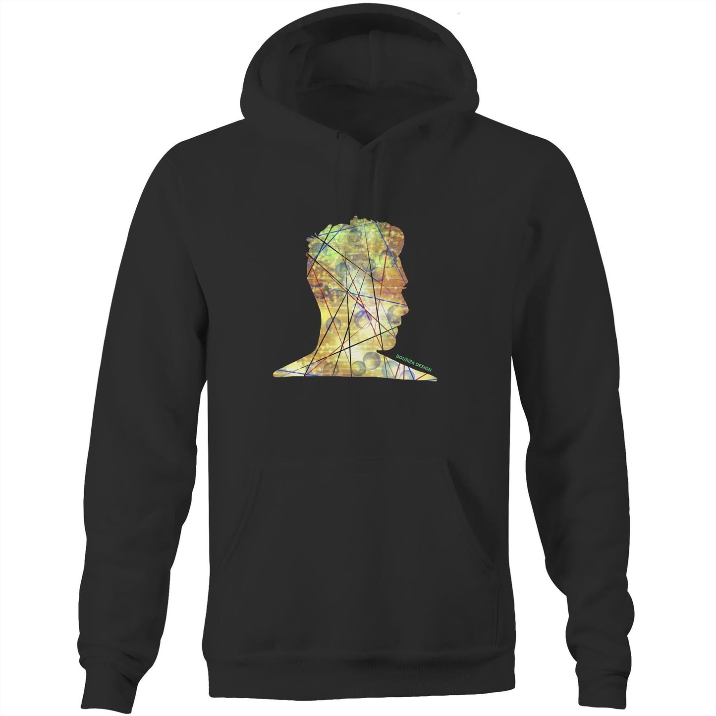 Man Face Hoodie